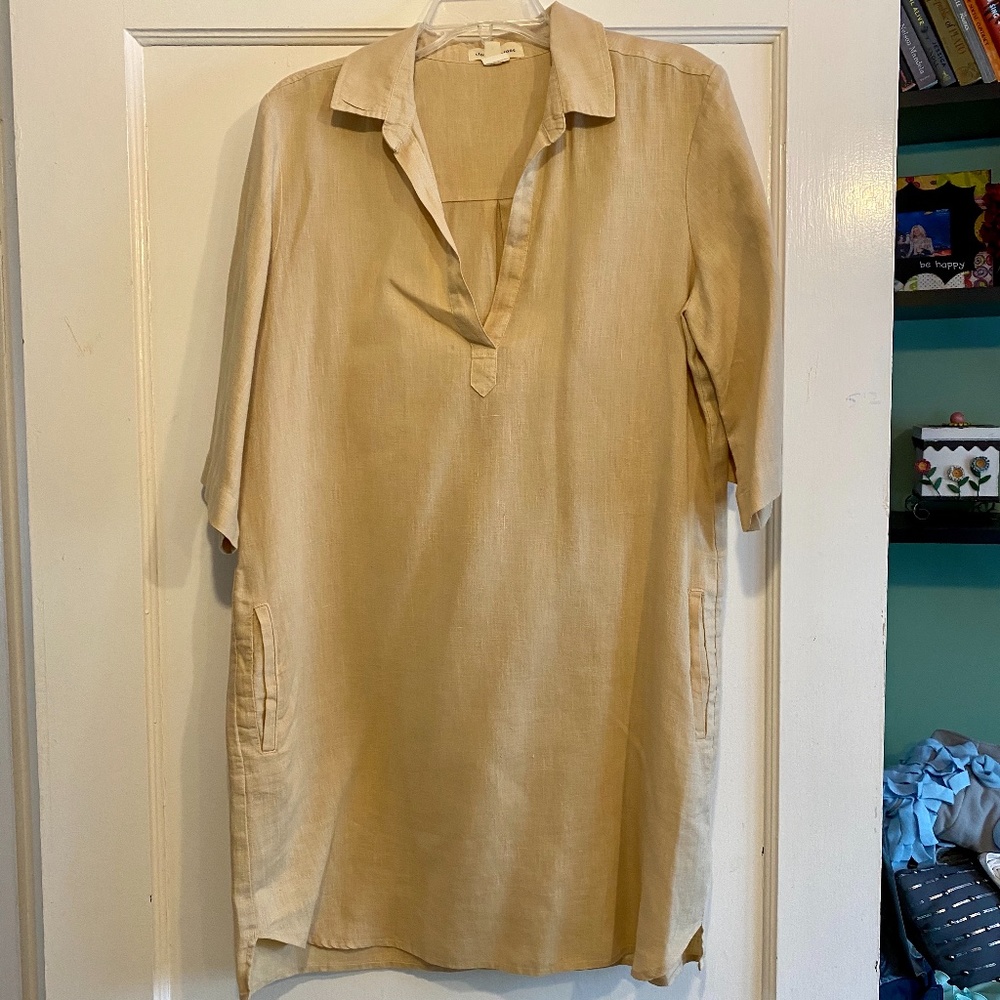 Anthropologie Cloth and Stone Linen Tunic